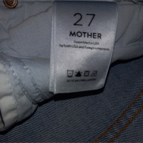 Mother Superior "Dutchie" Ankle Jeans in It's Only Make Believe Wash Size 27 - Picture 4 of 8
